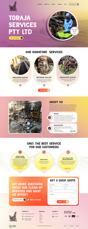 Web Design by creative.bugs for RG Harris Holdings  | Design: #35408323