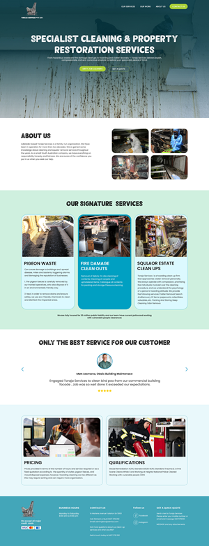 Web Design by creative.bugs for RG Harris Holdings  | Design: #35424467