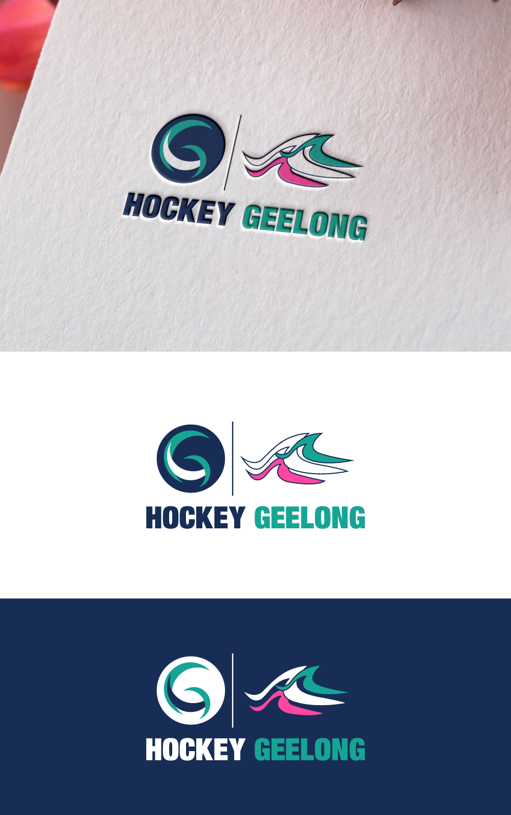 Logo Design by Ellene for Hockey Geelong | Design #35401586