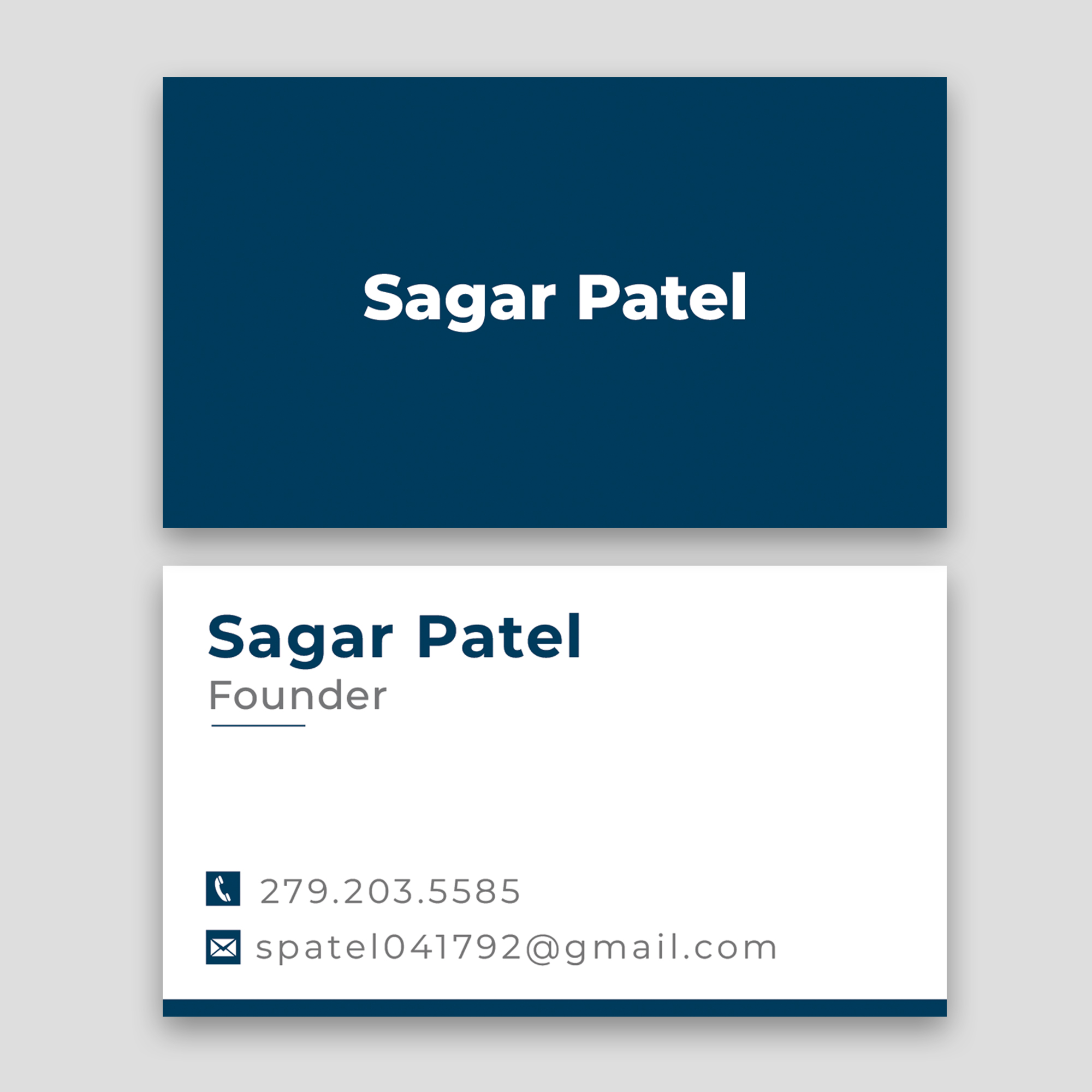 Business Card Design by Majed D for this project | Design #35389930