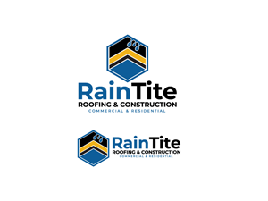 Diseño de Logo por Cliping_path para RainTite Roofing & Construction | Diseño: #35419097
