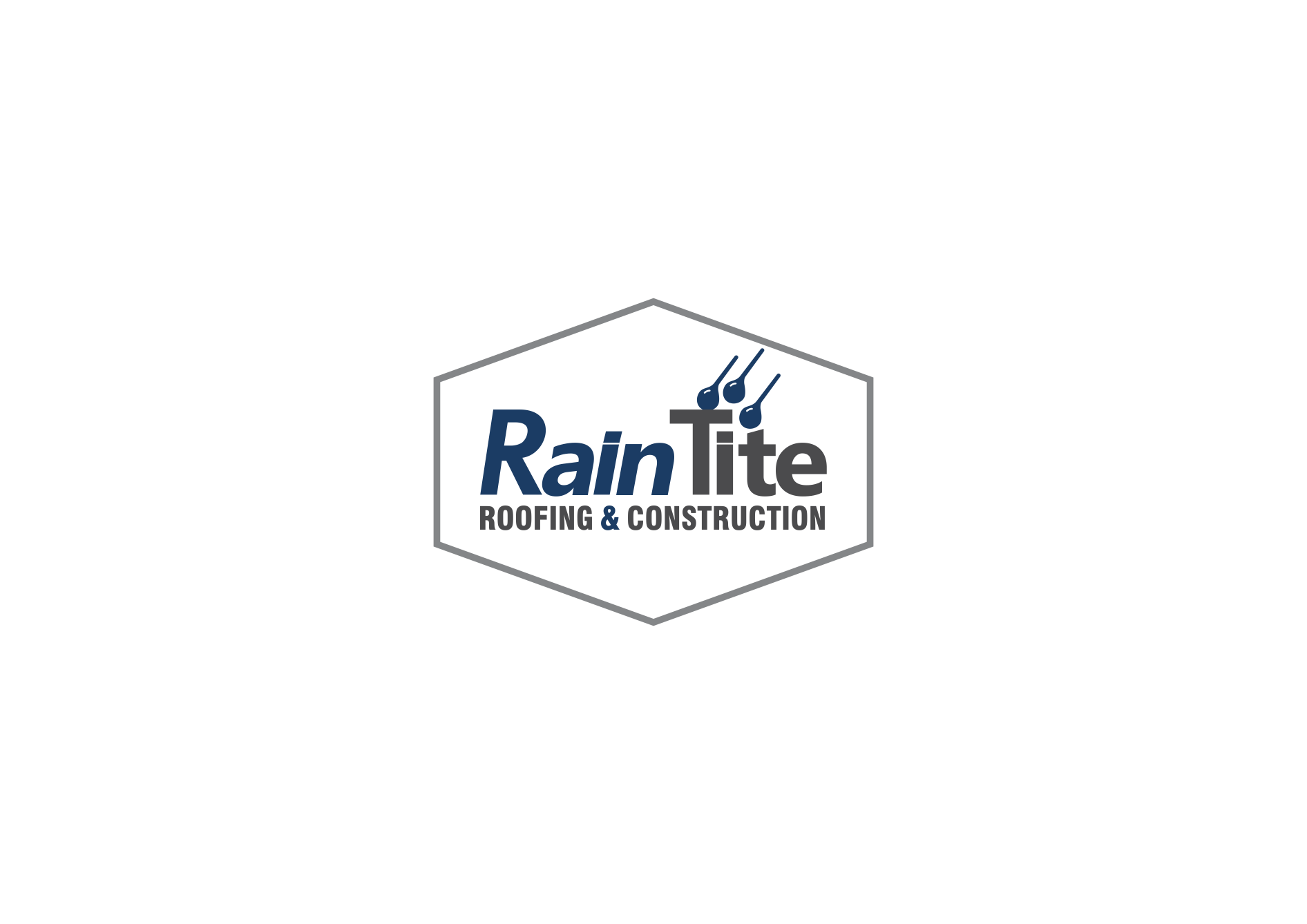Logo Design by Atiek for RainTite Roofing & Construction | Design #35386955