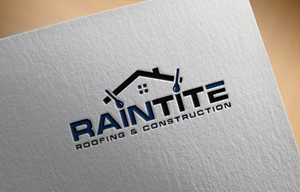 Logo-Design von amran mollaa für RainTite Roofing & Construction | Design: #35388458