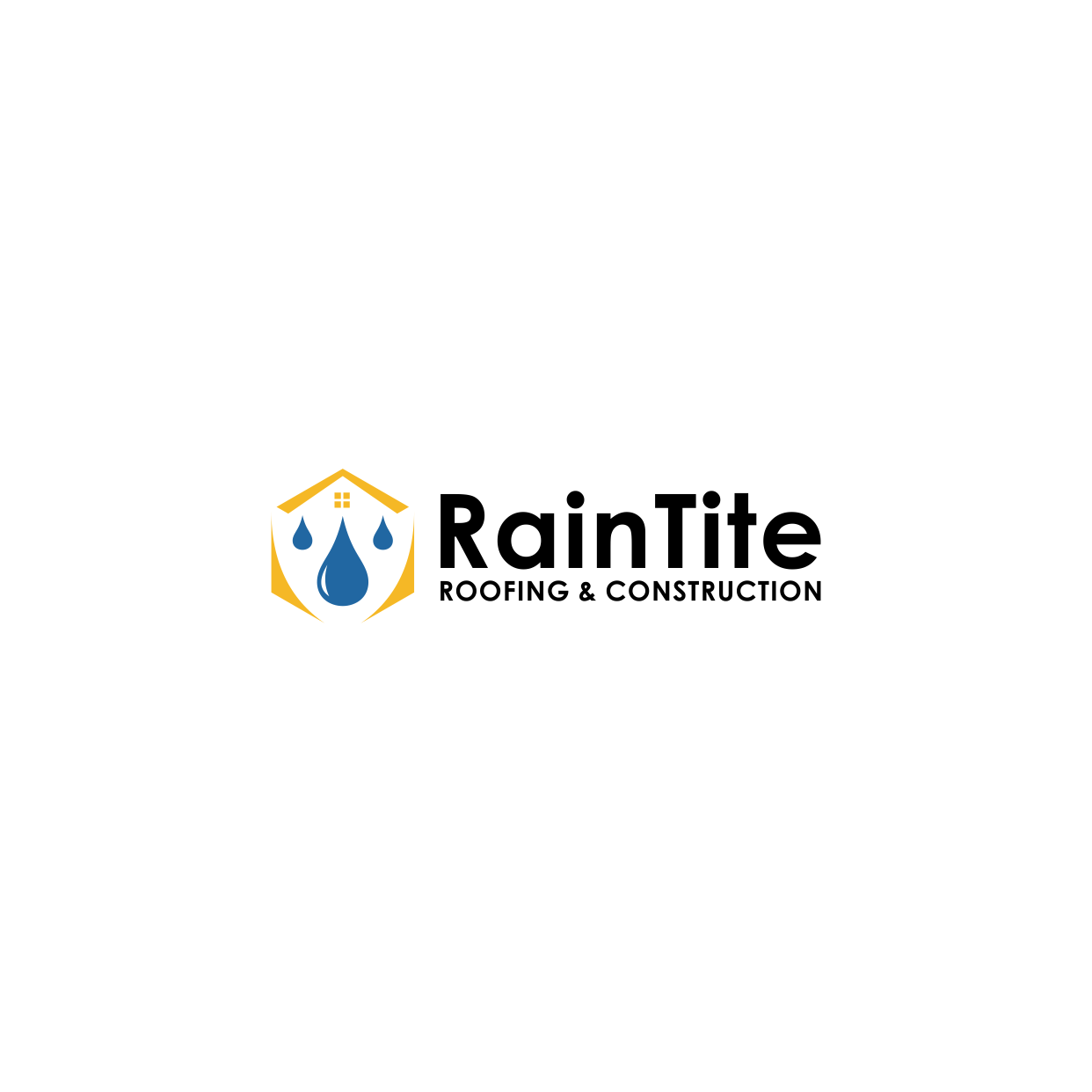 Logo Design by Kaze56 for RainTite Roofing & Construction | Design #35393441