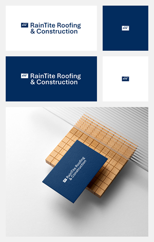 Design de Logo par Ha.Connick pour RainTite Roofing & Construction | Design : #35398878