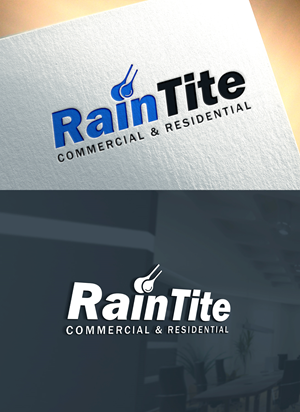 Logo Design by RaKu 2 for RainTite Roofing & Construction | Design: #35427151