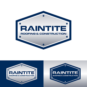 Logo Design by Dalang Design for RainTite Roofing & Construction | Design: #35390188