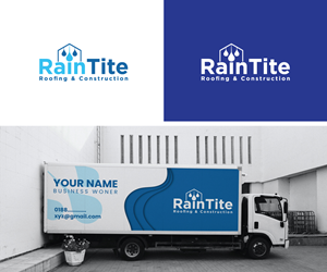 Design de Logo par ruhi design pour RainTite Roofing & Construction | Design : #35386916