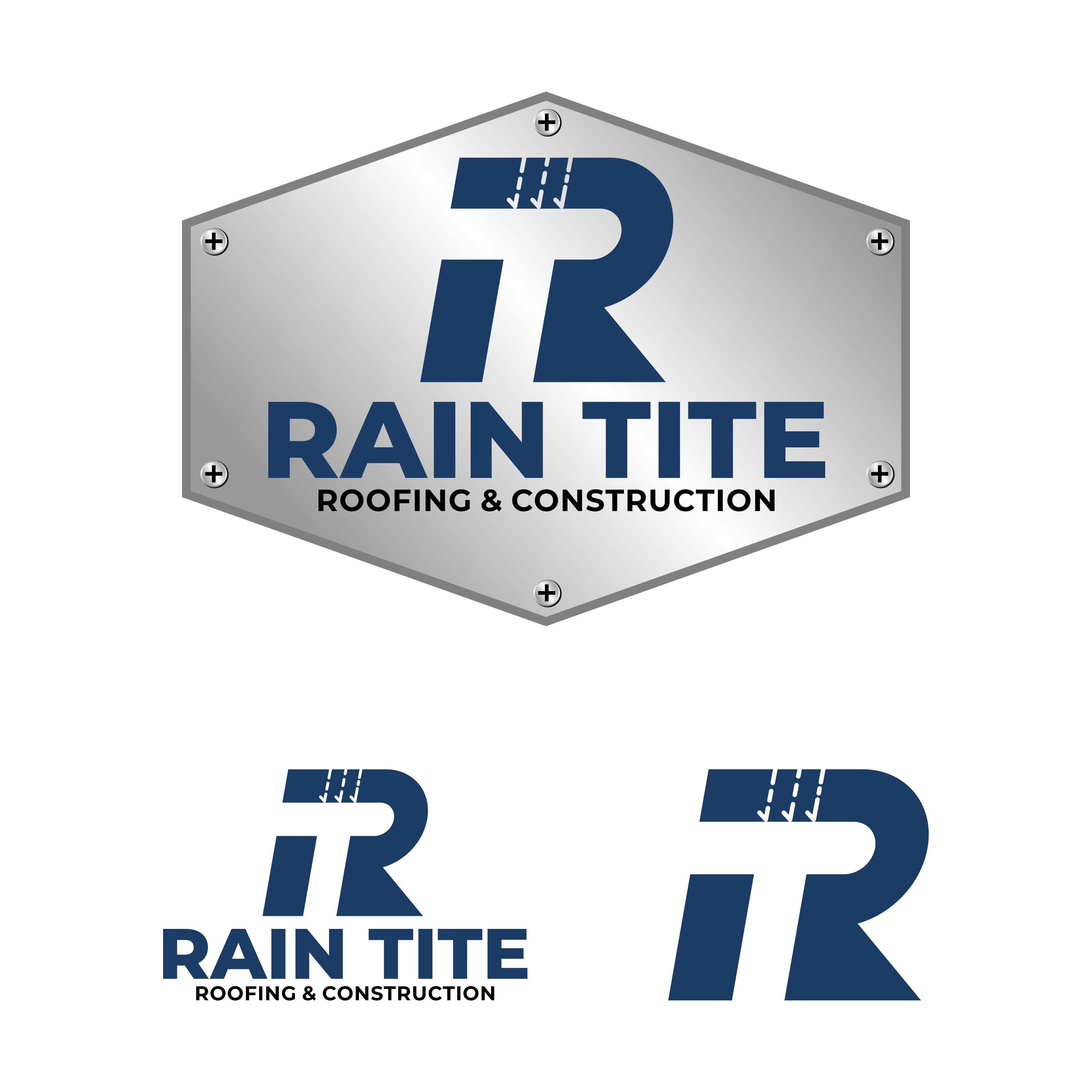 Logo-Design von dhanuboy für RainTite Roofing & Construction | Design #35424069