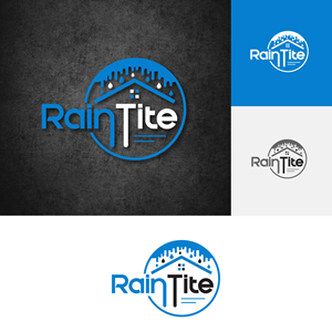 Logo Design by YourLogoMaster for RainTite Roofing & Construction | Design: #35398907