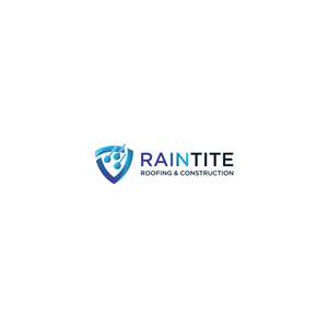 Logo Design by MK_STD for RainTite Roofing & Construction | Design: #35420949