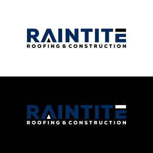 Diseño de Logo por 16surya para RainTite Roofing & Construction | Diseño: #35389624