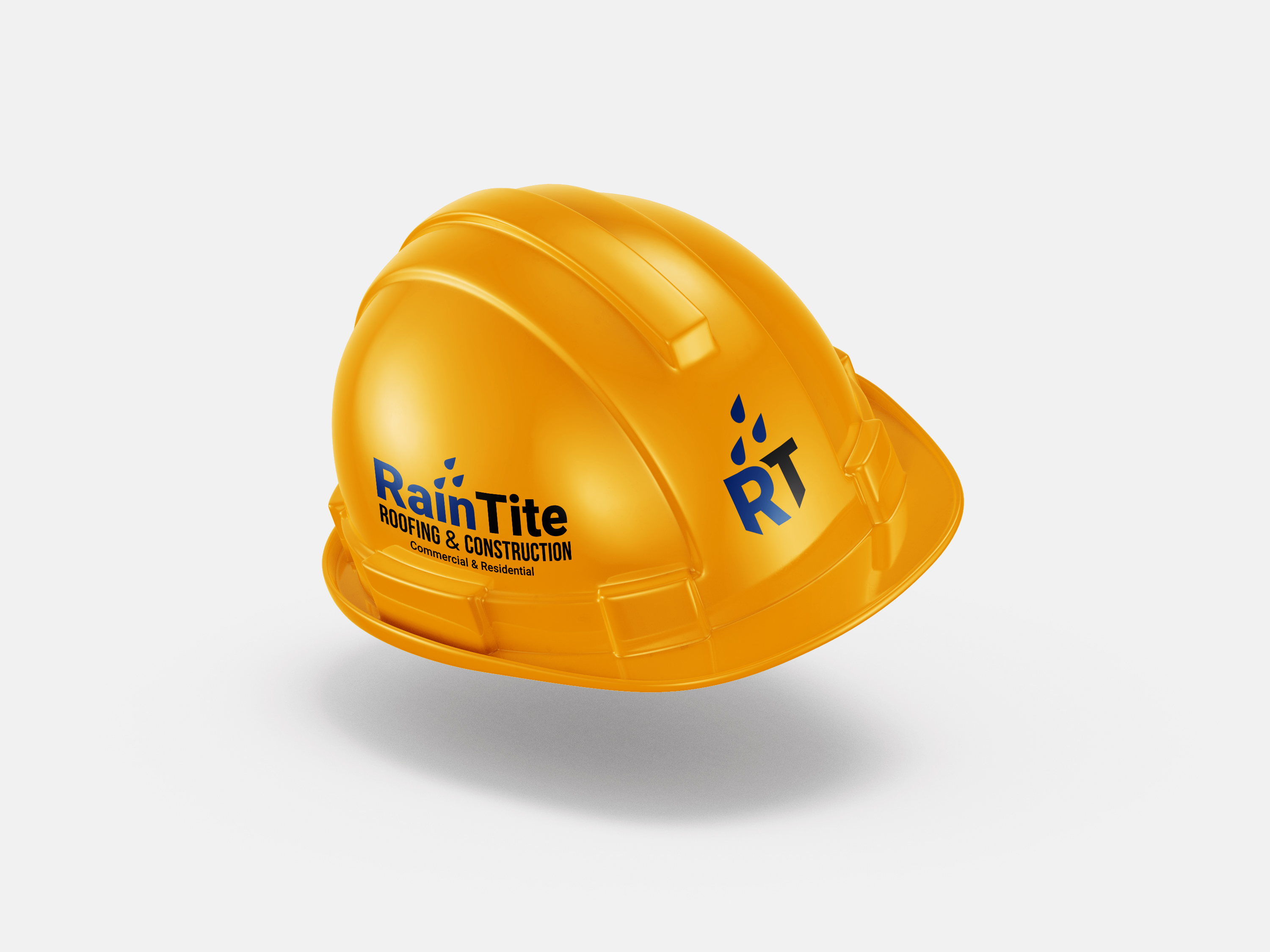 Logo Design by Alif think for RainTite Roofing & Construction | Design #35391064