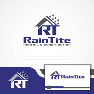 Logo-Design von Pilot_DesignR™ für RainTite Roofing & Construction | Design: #35389059