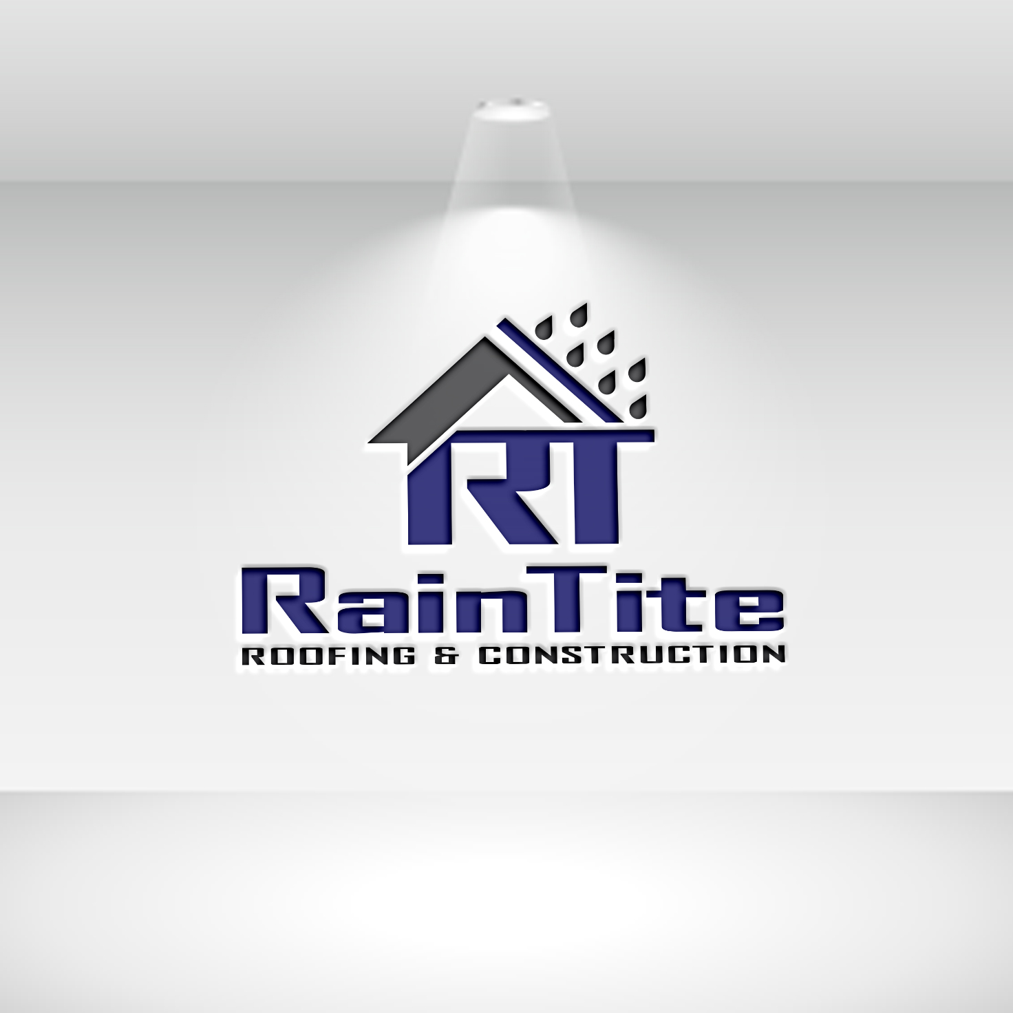 Logo-Design von Pilot_DesignR™ für RainTite Roofing & Construction | Design #35389060