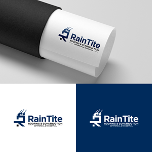 Logo Design by syad666 for RainTite Roofing & Construction | Design: #35389565