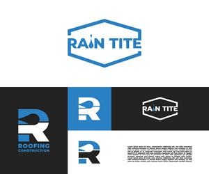 Design de Logo par DesignShaper pour RainTite Roofing & Construction | Design : #35388156
