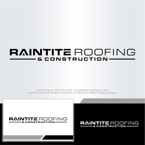 Design de Logo par Argidhan pour RainTite Roofing & Construction | Design : #35387012