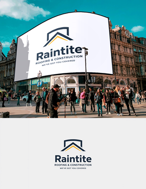 Diseño de Logo por Riyaa.001 para RainTite Roofing & Construction | Diseño: #35417493