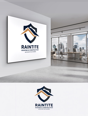 Diseño de Logo por Riyaa.001 para RainTite Roofing & Construction | Diseño: #35417494