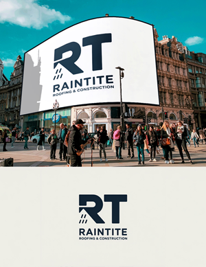 Diseño de Logo por Riyaa.001 para RainTite Roofing & Construction | Diseño: #35417499