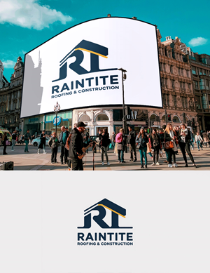 Diseño de Logo por Riyaa.001 para RainTite Roofing & Construction | Diseño: #35417501