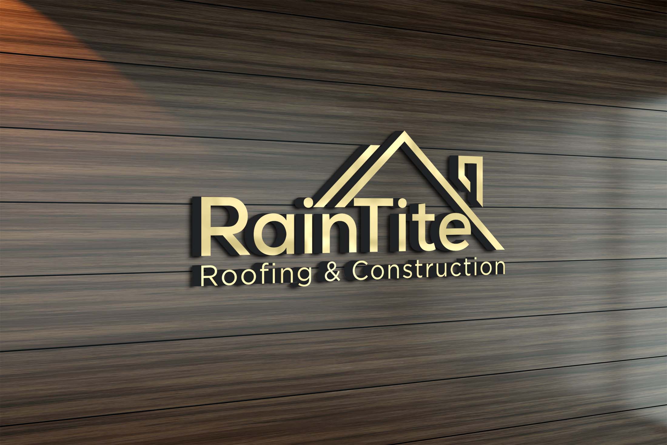Design de Logo par GeekGroup pour RainTite Roofing & Construction | Design #35393803
