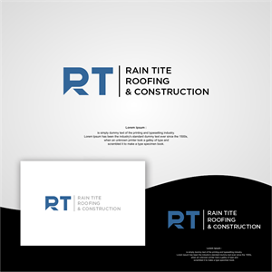 Logo-Design von skylart28 für RainTite Roofing & Construction | Design: #35391741