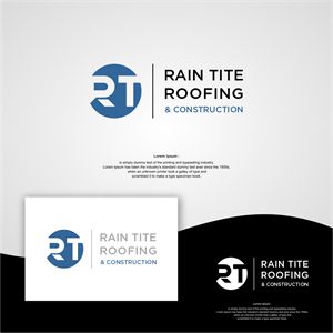 Logo-Design von skylart28 für RainTite Roofing & Construction | Design: #35391756