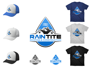 Design de Logo par Musti.dsgn pour RainTite Roofing & Construction | Design : #35390856