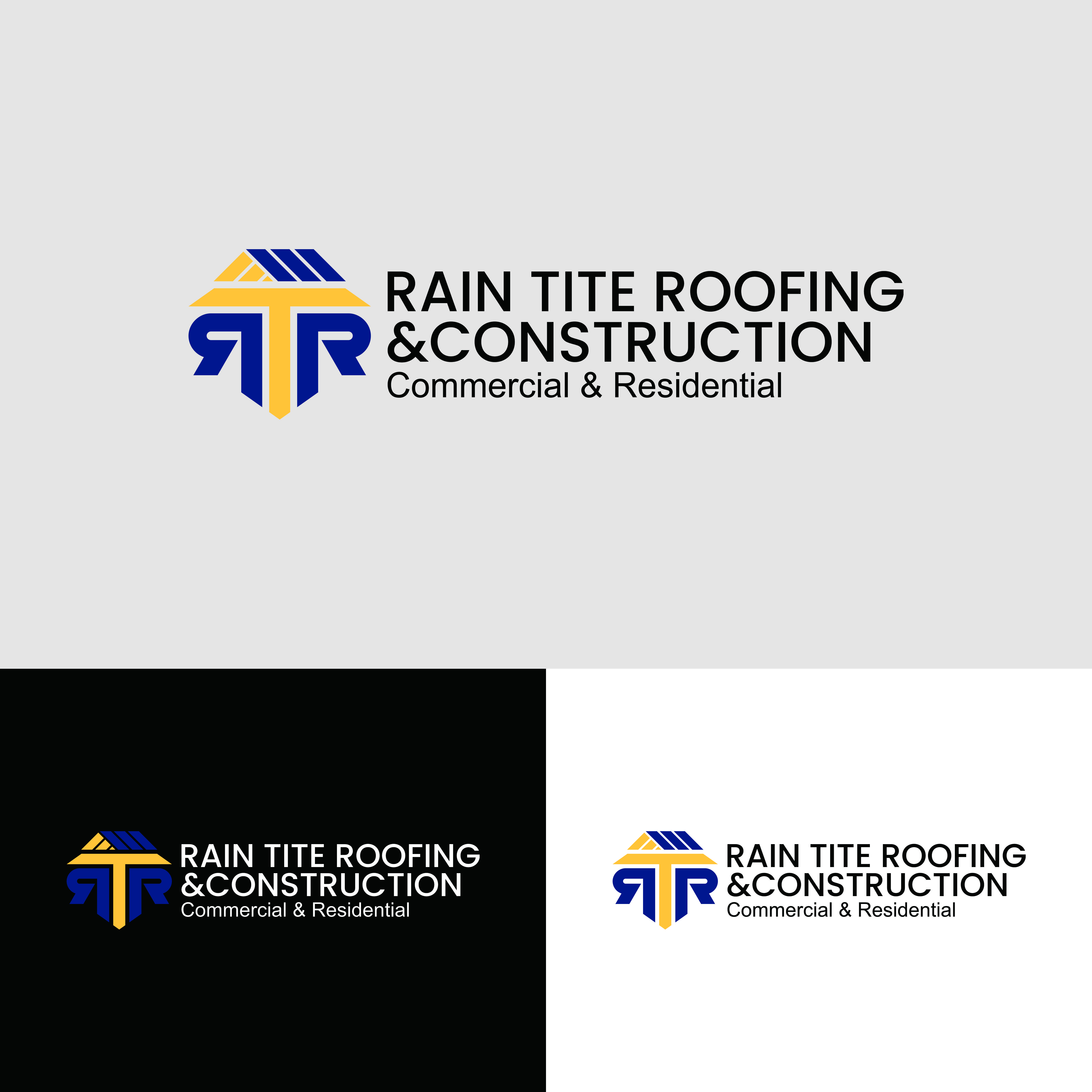 Design de Logo par PetaniMakmur pour RainTite Roofing & Construction | Design #35394498