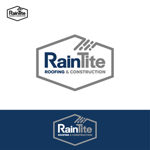 Logo-Design von valicreative für RainTite Roofing & Construction | Design: #35392160
