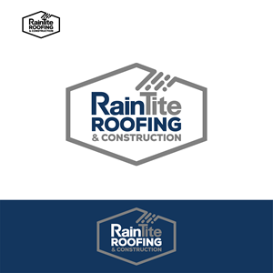 Design de Logo par valicreative pour RainTite Roofing & Construction | Design : #35392163