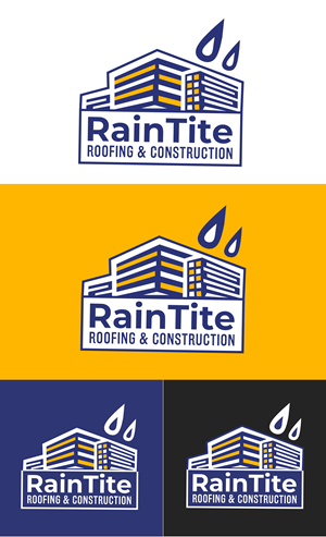 Design de Logo par Pixel Pluto pour RainTite Roofing & Construction | Design : #35394737