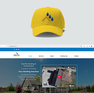 Design de Logo par Tod pour RainTite Roofing & Construction | Design : #35426169