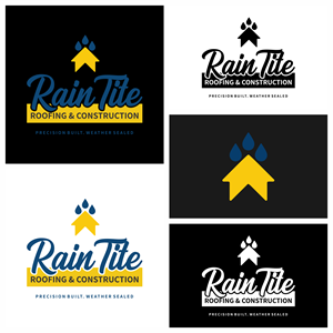 Design de Logo par Tod pour RainTite Roofing & Construction | Design : #35427014