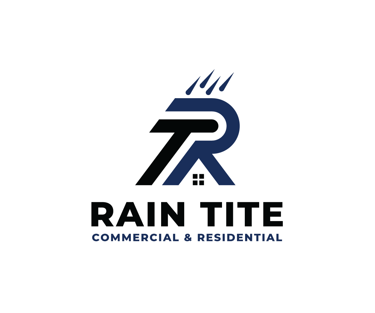 Logo Design by HoliHop for RainTite Roofing & Construction | Design #35419415