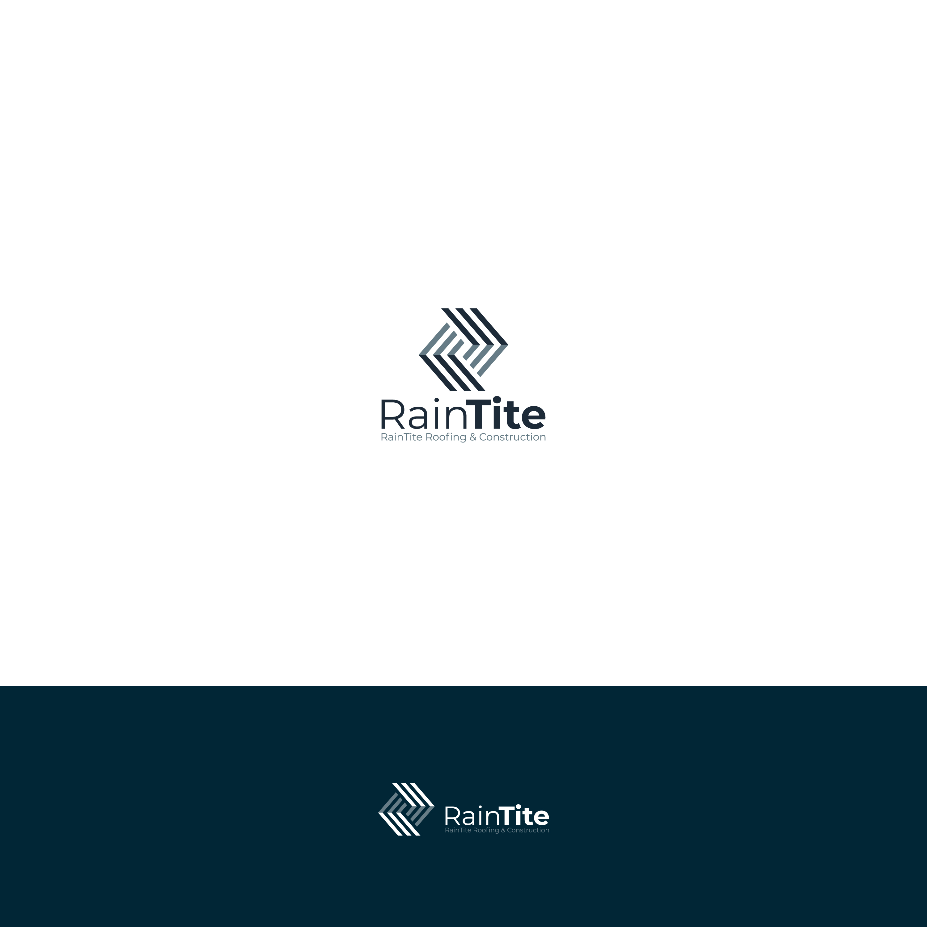 Logo Design by arcoalex for RainTite Roofing & Construction | Design #35395283