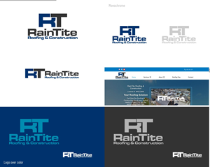 Logo Design by DesignMX (Renan Mejia) for RainTite Roofing & Construction | Design: #35391972