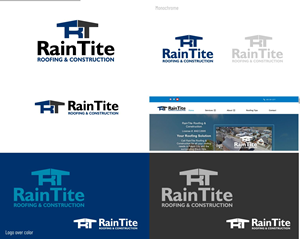 Logo Design by DesignMX (Renan Mejia) for RainTite Roofing & Construction | Design: #35391981