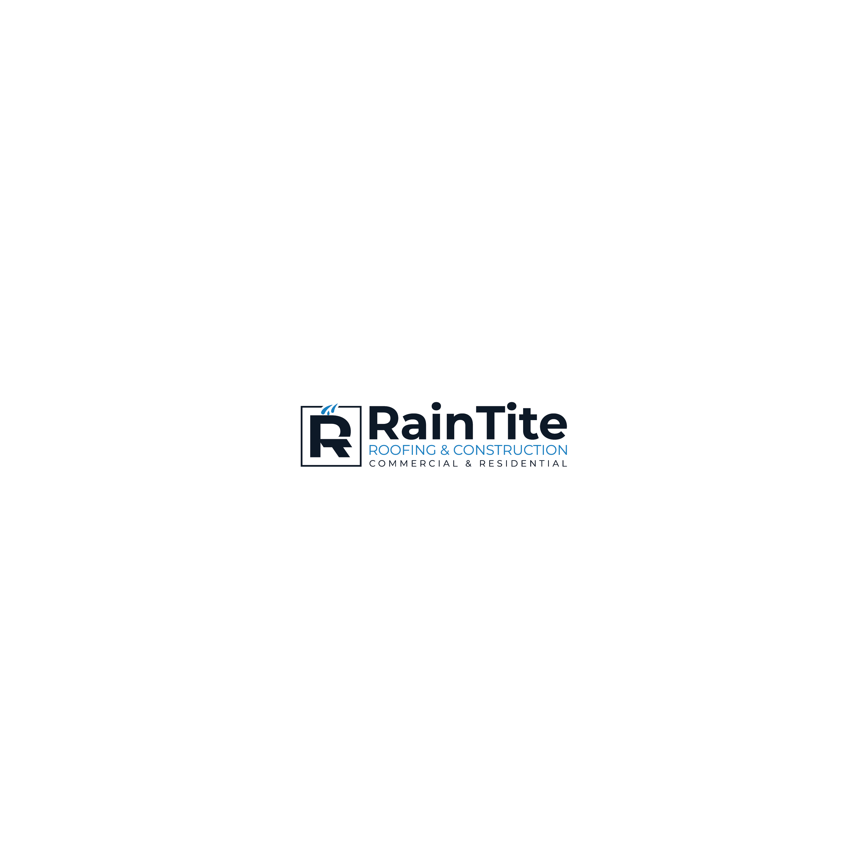 Logo Design by Verified artistry (Design garden) for RainTite Roofing & Construction | Design #35424416