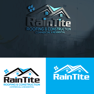 Design de Logo par diapapadia pour RainTite Roofing & Construction | Design : #35394393