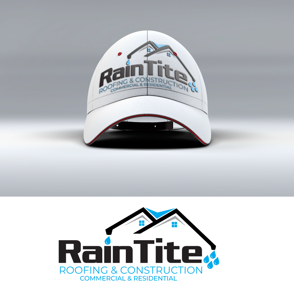 Design de Logo par diapapadia pour RainTite Roofing & Construction | Design #35394477