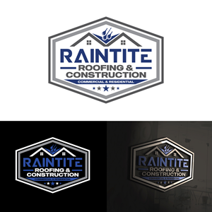 Logo Design by riya.mitra07j for RainTite Roofing & Construction | Design: #35387544