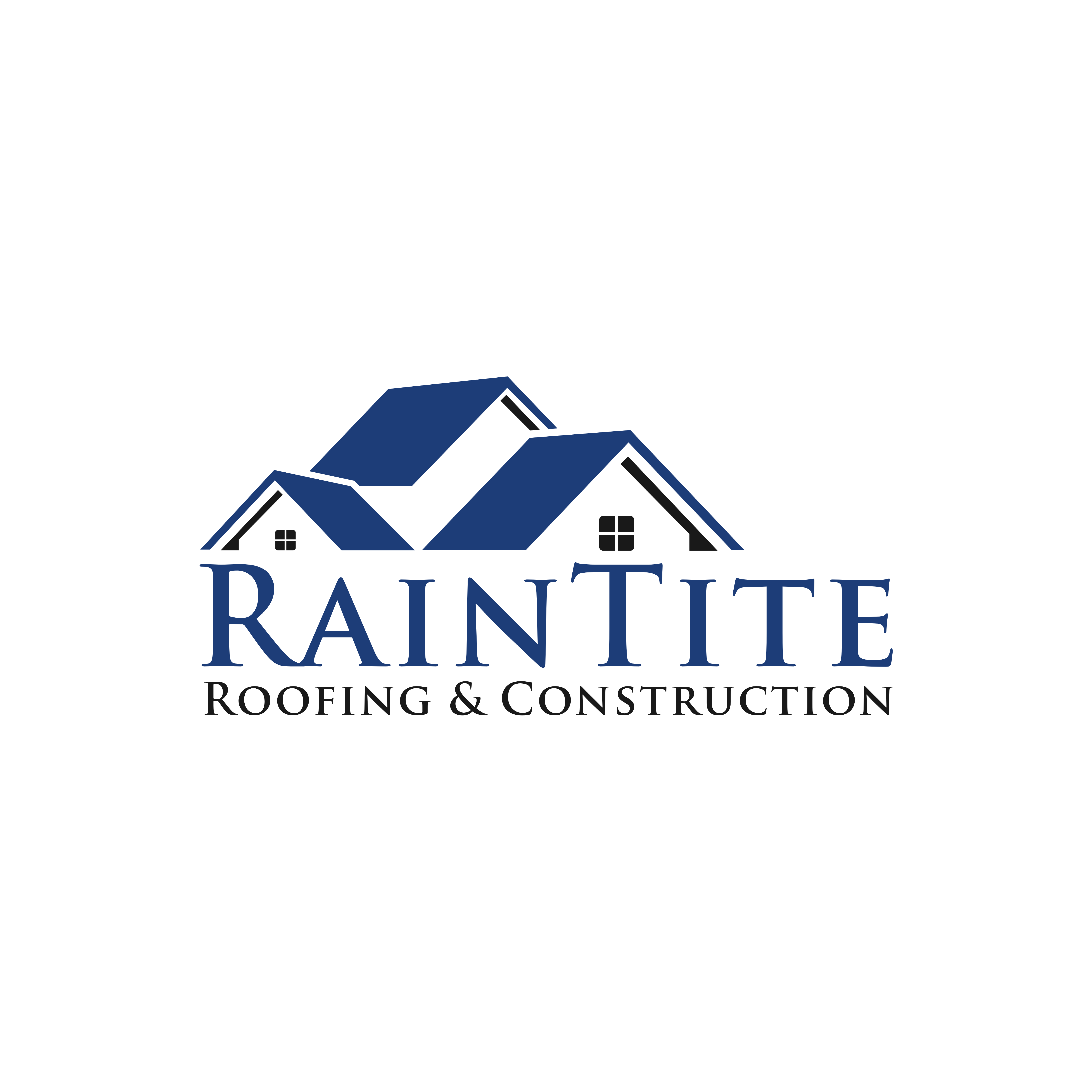 Logo Design by bety.kamila for RainTite Roofing & Construction | Design #35391893