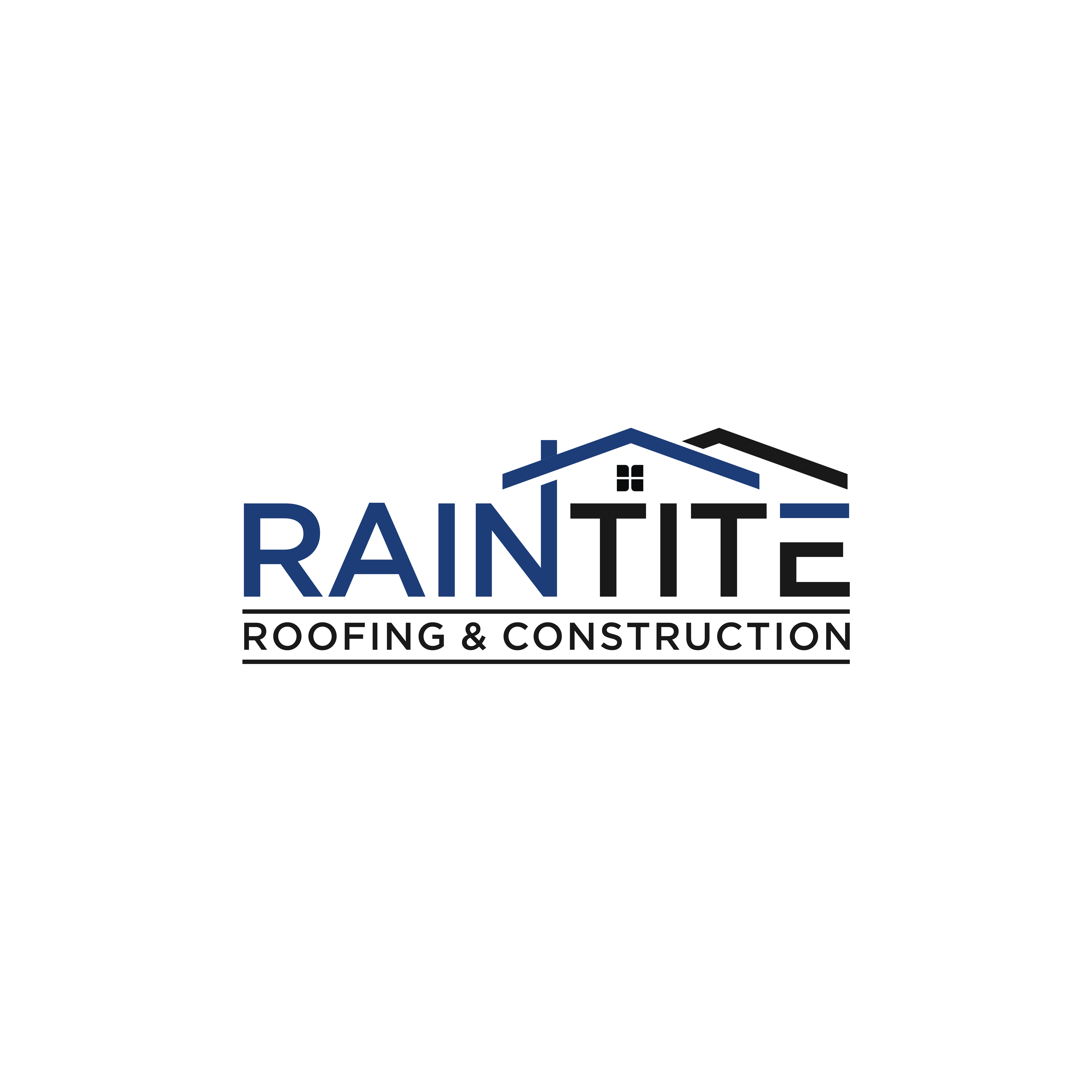 Logo Design by bety.kamila for RainTite Roofing & Construction | Design #35391894