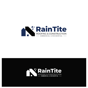 Diseño de Logo por Maxo-Biz para RainTite Roofing & Construction | Diseño: #35388703