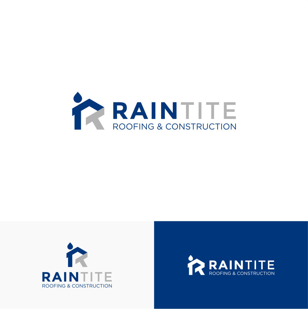 Design de Logo par vinch std pour RainTite Roofing & Construction | Design #35417516