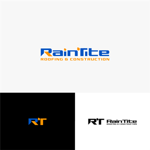 Logo-Design von vinch std für RainTite Roofing & Construction | Design: #35418062