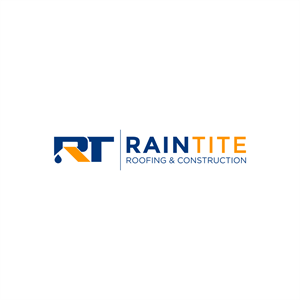 Logo Design by vinch std for RainTite Roofing & Construction | Design: #35418066